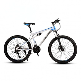 XIAXIAa Mountain Bike Bicicletta, mountain bike, bicicletta a doppio ammortizzatore a 27 velocità, con telaio in acciaio ad alto tenore di carbonio, doppio freno a disco, per adulti e adolescenti, non facile da deform