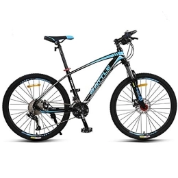  Mountain Bike Elegante (Sportivo) 27 velocità Unisex's Mountain Bike 27, 5"Ruota Freno a Disco con Telaio in Alluminio Leggero, Blu