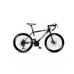 LANAZU Mountain Bike LANAZU Biciclette per adulti, mountain bike da strada, biciclette per studenti a velocità variabile ammortizzanti, adatte per il trasporto e l'avventura