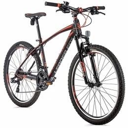 Leader Fox Mountain Bike Velo - Muscolo per mountain bike 26 Leader Fox mxc 2022, da uomo, 8 V, telaio da 16 pollici, colore: Nero opaco