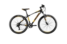 Atala Bicicleta Atala Mountain Bike Modelo 2020 Replay Stef VB 21 V negro / naranja M 18 pulgadas (hasta 178 cm)