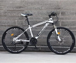 Qianglin Bicicleta Bicicleta de montaña para hombres / mujeres, bicicletas de carretera para deportes al aire libre para adultos de 24 / 26 pulgadas, bicicletas de uso urbano, frenos de disco y horquillas de suspensión