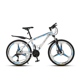 Bikes Bicicleta Montaña MTB 26'', 30 Velocidades, Suspensión Completa, Horquilla de suspensión bloqueable, Estructura de Acero de Alto Carbono Engrosada, para Hombre y Mujer