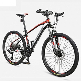 WANYE Bicicleta WANYE Bicicleta De Montaña De Aluminio De 27, 5 '' Velocidades 27 / 30 con Freno De Disco De Aceite red-30speed