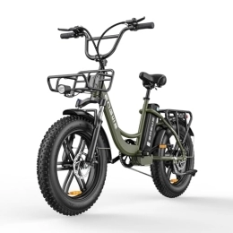 ENGWE  ENGWE Bicicleta eléctrica L20 de 20 pulgadas, 7 velocidades, para hombre y mujer, batería de litio de 48 V y 13 Ah para un largo alcance de hasta 90 millas