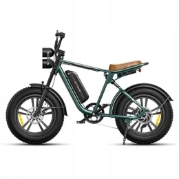 ENGWE  ENGWE M20 Bicicleta Eléctrica para Hombres | 20 " x 4.0 Neumático Ancho | Batería 48V 13Ah | Shimano 7 Velocidades | Suspensión Total | Autonomía máxima de hasta 75KM | Todo Terreno E-bike