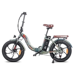 Kinsella Bicicleta Kinsella F20 PRO cuenta con una batería extraíble de 36 V 18 Ah que utiliza celdas de batería de litio de grado automotriz 21700 de vanguardia (verde)