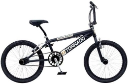BIKEFUN BMX Bike Fun TORNADO 55 cm de 20 pouces garçons / filles velge Frein Noir mat