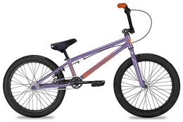 EB Eastern BIkes BMX Eastern Bikes Paydirt BMX de 20 pulgadas, marco de acero alto (púrpura claro y naranja)