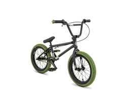FlyBikes BMX FLYBIKES Neo Bicicleta Completa, Unisex-Youth, Flat Black, 16 Pulgadas