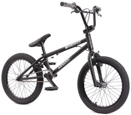 KHEbikes BMX KHE - Bicicleta BMX Arsenic de 18 pulgadas, rotor patentado Affix de 360°, color negro, solo 10, 1 kg