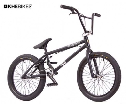 KHEbikes BMX KHE Silencer LT Affix - Bicicleta BMX (50, 8 cm, 360, 9, 9 kg), Color Negro