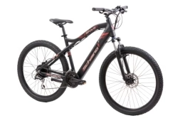 F.lli Schiano  F.lli Schiano Braver 27.5 inch electric bike, mountain bike for adults, road bicycle men women ladies, bikes for adult, e-bike with accessories, 36v battery, suspension, 250W motor, charger