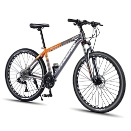 Axdwfd Mountain Bike Axdwfd Kids Bike Adult Mountain Bike, 26 Inches, Men's and Women's Aluminum Alloy Frame, 27-speed, Disc Brake, Variable Speed Off-road Student Bicycle