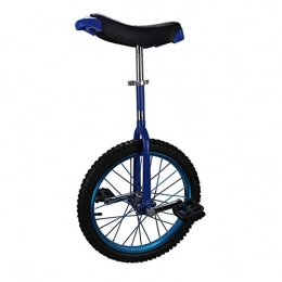 AHAI YU Bike 16 / 18inch Wheel Unicycles for Kids, 20 / 24inch Adults Female / Male Teen Balance Cycling Bike, Outdoor Sports Fitness (Color : BLUE, Size : 18")