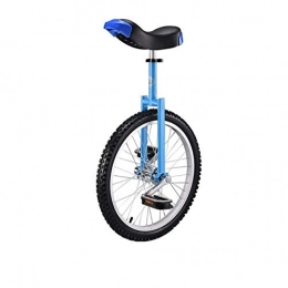WLGQ Bike 18 / 18 / 20 / 24" Inch Wheel Unicycle Leakproof Butyl Tire Wheel Cycling Outdoor Sports Fitness Exercise Pedal Balance Car (Blue 24inches)