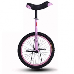 aedouqhr Unicycles aedouqhr 14" Wheel Uni-Cycle for Kids, Skidproof Beginner with Alloy Rim, Self Balancing Exercise / Legs Workout, Birthday Gift for Son or Daughter (Color : Pink, Size : 14inch wheel)