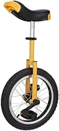 KRASS Bike KRASS 16 / 18in Unicycle, Beginner, Children's Balance Bike, Outdoor Unicycle, Load 80kg, 16＂, yellow