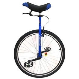 LoJax Unicycles LoJax Wheel Trainer Unicycle 28 inch Adult Trainer Unicycle, Big Wheel Unicycle for Unisex Adult / Big Kids / Mom / Dad / Tall People Height From 160-195cm (Blue 28 inch)