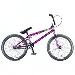 Mafiabikes Fahrräder Mafiabikes 18 Zoll BMX Bike MADMAIN Verschiedene Farbvarianten Harry Main (Purple Splatter)