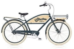 Electra Cruiser ELECTRA Herren Fahrrad Delivery 3i Chicago Lastenrad, Grau, 3 Gang, 26", 244152E