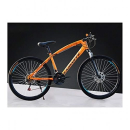 Link Co Mountainbike Link Co Mountainbike 26 Zoll Geschwindigkeit Doppelscheibenbremsen Radfahren Fahrrad EIN Rad, Orange