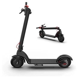 J&LILI Electric Scooter J&LILI Electric Scooter, Foldable 8.5-Inch Electric Bicycle, Maximum Speed 25 Km / H 60 Km Long Distance Electric Scooter LED Display 350 W MOTOR 36V 5AH Battery Adult Headlight