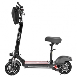 J&LILI Electric Scooter J&LILI Electric Scooter Foldable E-Scooter Magnesium Alloy Removable Seat Adult Max Speed ​​40Km / H, Up To 35-40Km Range, Max Load 120Kg Electric Scooter