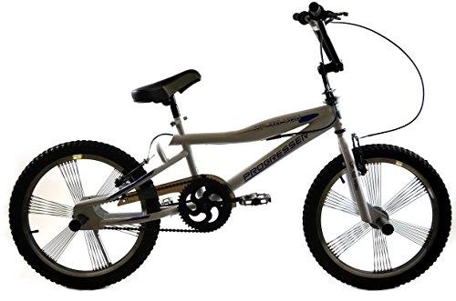 Apus Bikes BMX BMX Bike 20 Freestyle 4 x Pegs jeunesse progresser Large Sélection de vélo Blanc
