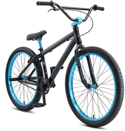 SE Bikes BMX SE Bikes Blocks Flyer 26R BMX Bike 2022 (38 cm, Stealth Mode Black)