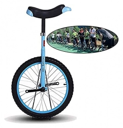 Unicycle Monocycles 14" / 16" / 18" / 20" Roue de Roue de Pouce pour l'enfant / Adulte, vélo monocycle, Balance Bleue Fun Vélo Vélo Vélo Sports de Plein air Exercice de Fitness (Color : Blue, Size : 18 inch Wheel)