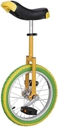 ERmoda Monocycles Entraîneur de roue de bicyclette de monocycle avec des pneus élargis et élargis Vélo de sport de pédales réglables de monocycle
