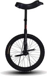 ERmoda Monocycles ErModa Monocycle, adapté aux débutants à intermédiaires, monocycle Adulte 24 Pouces 20 Pouces 18 Pouces 16 Pouces (Color : Black, Size : 20 inch)