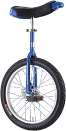 ERmoda Monocycles ErModa Monocycle réglable, monocycle d'entraînement de Pneu de vélo à Roue Unique, vélo à équilibrage Automatique Facile à Assembler (Color : Blu, Size : 18inch)