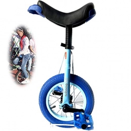 GJZhuan Monocycles GJZhuan Monocycle for Les Enfants, 12" Apprenant Monocycle Hauteur Ajustable Skidproof Pneus Mountain quilibre Cyclisme Exercice Formateur Kids' Monocycle (Color : Blue)