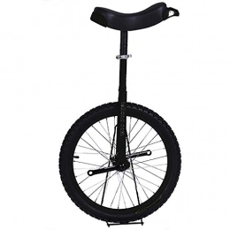 GJZhuan Monocycles GJZhuan Monocycle, Monocycles for Adultes Dbutants Entraneur Skidproof Pneus Mountain Roue Entraneur Monocycle quilibre Vlo d'exercice comme Cadeaux for Enfants (Color : Black, Size : 20inch)