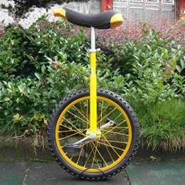 HH-CC Monocycles HH-CC Monocycle / 16" / 18" / 20" Monocycle d'entraînement pour Enfants / Adultes, Équilibre des pneus de Montagne antidérapant réglable en Hauteur Vélo d'exercice Vélo, À partir de 8 Ans, 18inch