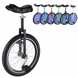 HH-CC Monocycles HH-CC Monocycle avec Cadre en Alliage d'aluminium, monocycles pour Enfants / garçons / Filles débutants, Exercice de Cyclisme antidérapant pour l'équilibre des pneus de Montagne, A, 20in