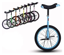 Unicycle Monocycles Hunycles pour Adultes Enfants, 16" / 20" 18"18" / 24"Hauteur de monocycle Ajustable, Anti-dérapant Mountain Mountain Mountain Pneu Vélo Vélo Vélo Vélo (Color : Black, Size : 20 inch Wheel)