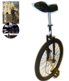 Monocycle Dodo 24 pouces (60cm) NOIR - Convient pour la route  partir de 13 ans + DVD offert
