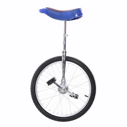 Yisss Monocycles Monocycle pour Les Enfants et Les Adultes Monocycle 16 / 20 / 24 pouces pour grands enfants / adultes / hommes / femmes, vélo à pédales d'exercice de fitness avec jante en alliage antidérapant avec siège régla