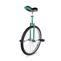 TABKER Monocycles TABKER Monocycle Wheel Unicycle Leakproof Butyl Tire Wheel Cycling Outdoor Sports Fitness Exercise Health Green 24 inches
