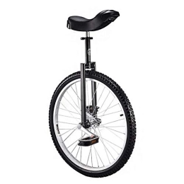  Monocycles Uni Cycle24Inch Skid Proof Wheel Monocycle Vélo Montagne Pneu Vélo Auto Équilibrage Exercice Balance Vélo Sports de Plein Air Fitness Exercice, Bleu Durable (Noir)