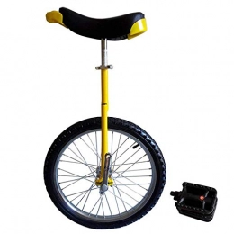 YQG Monocycles YQG Monocycle pour débutants / Adultes de 16 / 18 / 20 / 24 Pouces, vélo d'équilibre monocycle à Cadre Robuste, avec Pneu de Montagne et Jante en Alliage, Charge 150 kg / 330 LB, 20 & 34;