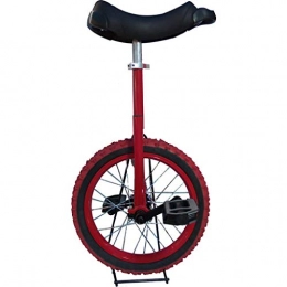 YUHT Monocycles YUHT Brouette 16 Pouces, pneus antidérapants réglables en Hauteur, draisienne, Anniversaire, 2 Couleurs (Couleur: B) Monocycle