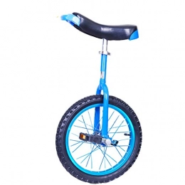 YYLL Monocycles YYLL Monocycle avec Cadre Parking Adulte Professionnel Acrobatique véhicule monocycle for Sports de Plein air de Remise en Forme (Color : Blue, Size : 16inch)