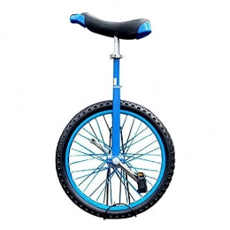 ZLI Monocycles ZLI Monocycle Bleu Très Grands Monocycles D'extérieur pour Garçon / Fille / Débutant - Roue de 24in / 18in, Cadre en Acier Au Manganèse Uni-Cycle, Meilleur Cadeau d'anniversaire (Size : 18 inch)