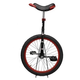 ZSH-dlc Freestyle monocycle 20 Pouces vélo équilibre réglable en Hauteur Adulte Seul Enfants Roue vélo, Cadeau d'anniversaire/Cadeau de Noël, 3 Couleurs (Color : B)