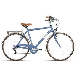 MYLAND Vélos de villes MYLAND City Bike Corso 28, 4 28" 7 V Homme Bleu Taille XL