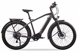 Brinke Vélos électriques Brinke Overland XT Sport Vélo électrique E-Bike Moteur Shimano E7000 Batterie 500 Wh – Taille 46 S – Gris